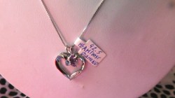 925 open heart amethyst close